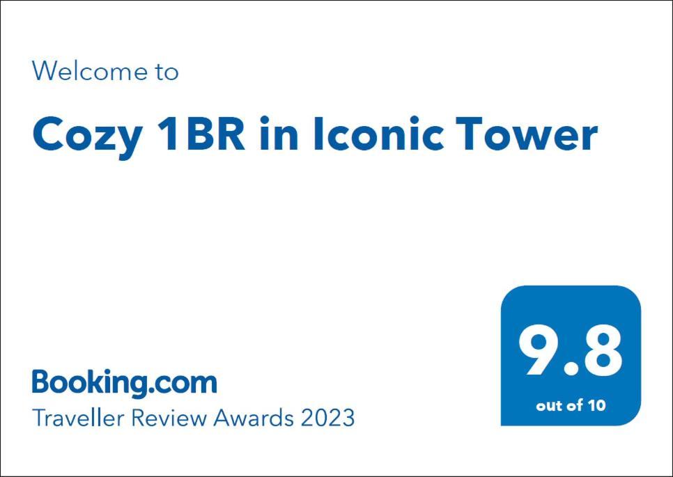Cozy 1Br In Iconic Tower Apartment Abu Dhabi Exterior photo